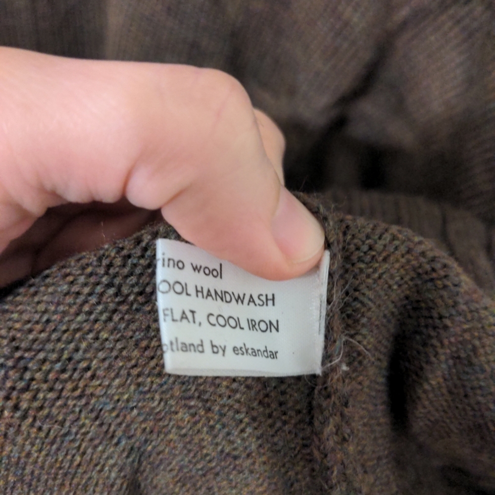 Eskandar Neiman Marcus 100% merino wool pullover sweater - Picture 4 of 7